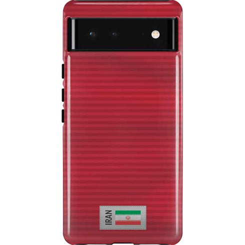 Iran Soccer Flag Pixel Cases